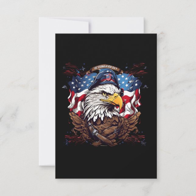 Vetterns aiven day thank you card (Front)