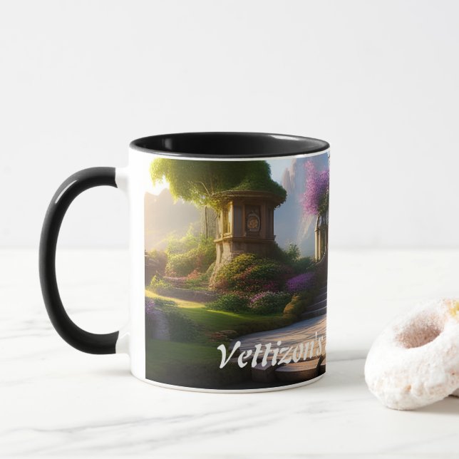 Vettizon's Morning Cuppa Mug (With Donut)