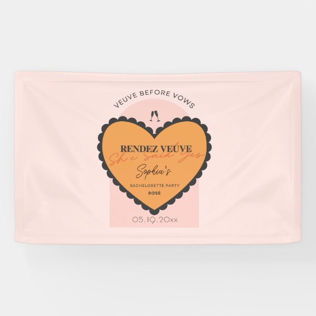 Veuve Before Vows Rendez Veuve,  Banner (Horizontal)