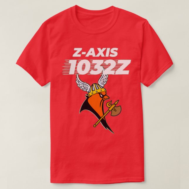 VEX 1032Z Orange Transparent T-Shirt (Design Front)