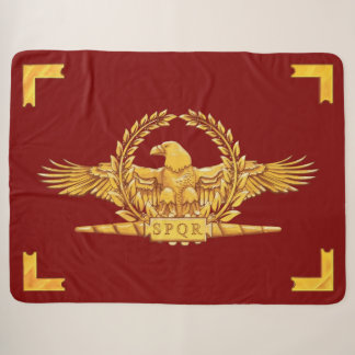 Vexilla SPQR Eagle Sherpa Blanket