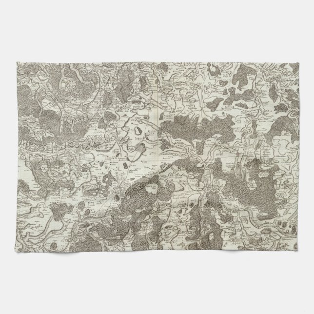 Vezelay, Cosne Tea Towel (Horizontal)