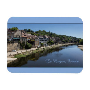 Vezere River Le Bugue, Dordogne, France Magnet