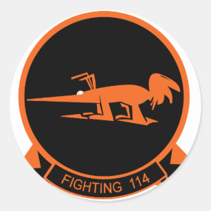 VF-114 Aardvarks Classic Round Sticker