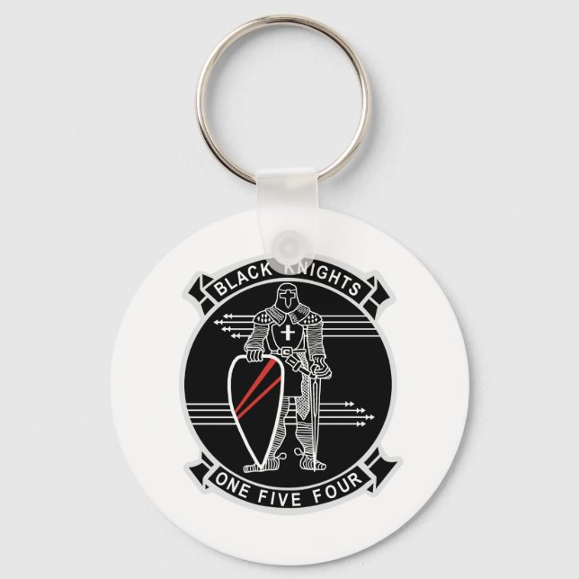 VF-154 Black Knights Key Ring (Front)