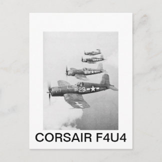 VF-17 F4U4 CORSAIRS POSTCARD