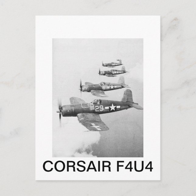 VF-17 F4U4 CORSAIRS POSTCARD (Front)