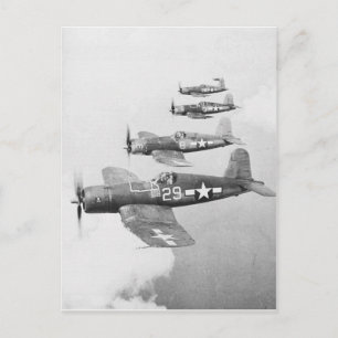 VF-17 F4U4 CORSAIRS POSTCARD
