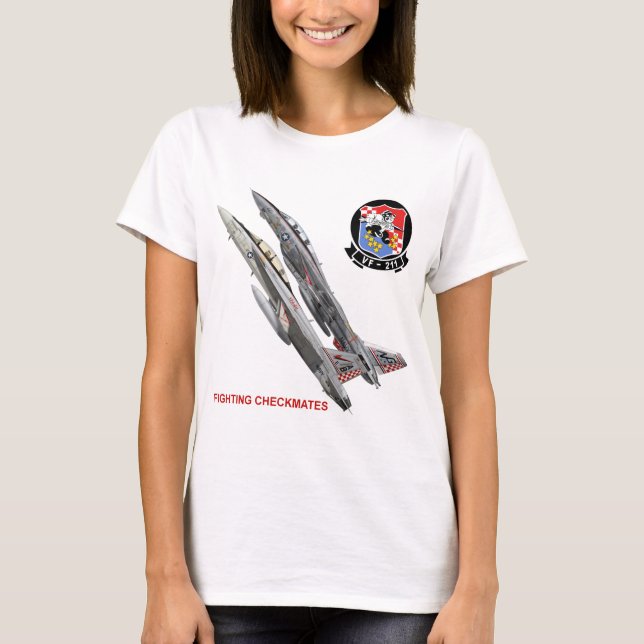 VF-211 Fighting Checkmates T-Shirt (Front)