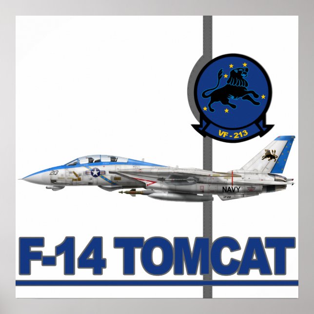 VF-213 Blacklions Print (Front)