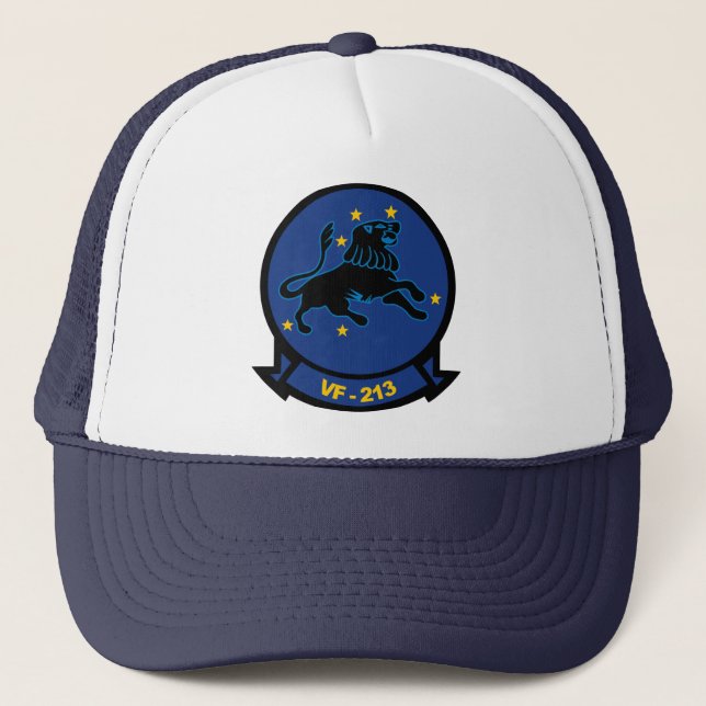 VF-213 Blacklions Trucker Hat (Front)