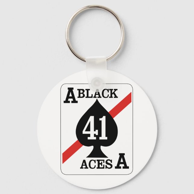 VF-41 Black Aces Key Ring (Front)