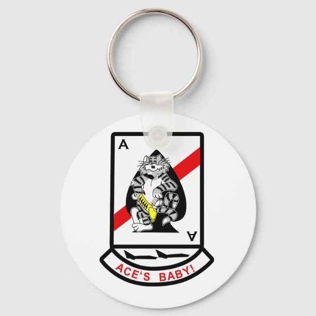 VF-41 Black Aces Key Ring (Front)