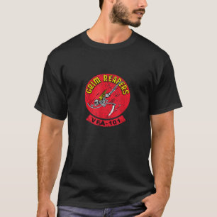 VFA 101 Grim Reapers Squadron Vintage Insignia Vet T-Shirt