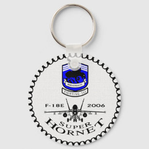 VFA-143 Pukin' Dogs - F-18 Super Hornets Key Ring