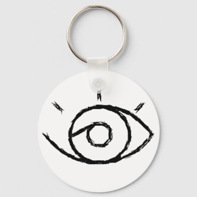 VFD Eye keychain (Front)
