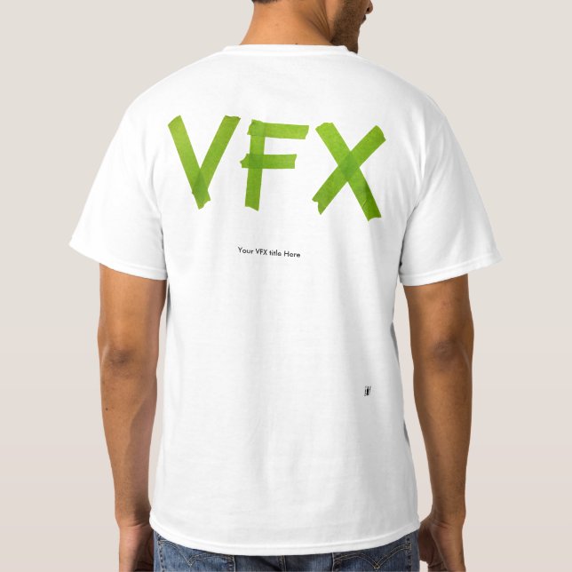 VFX Crew Shirt - Green/Light (Back)