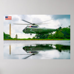 VH-3D SEA KING POSTER