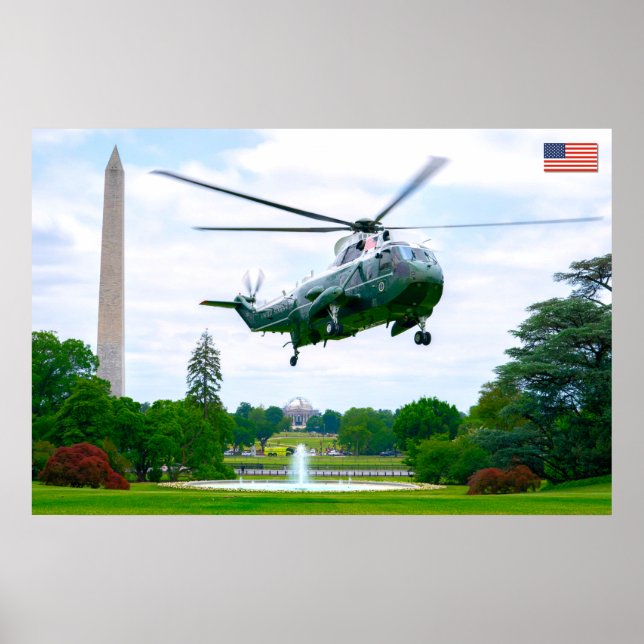 VH-3D SEA KING POSTER (Front)
