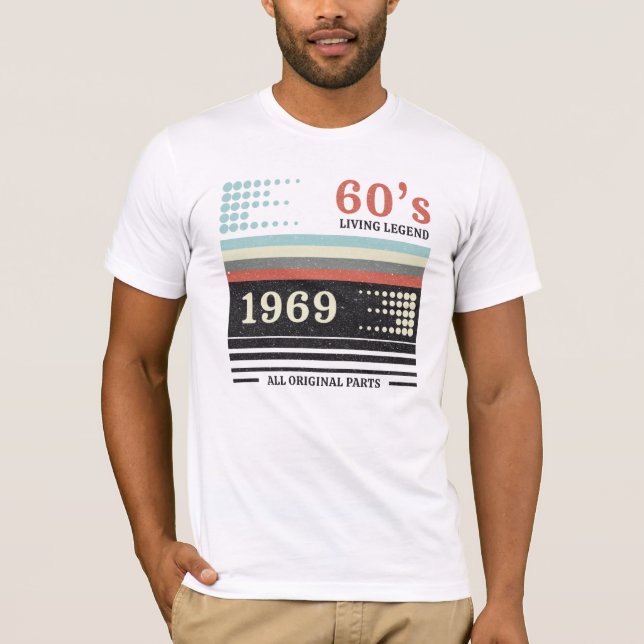 Vhs Cassete 1969 Limited Edition | Birthday Gift I T-Shirt (Front)