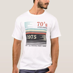 Vhs Cassete 1975 Limited Edition   Birthday Gift I T-Shirt