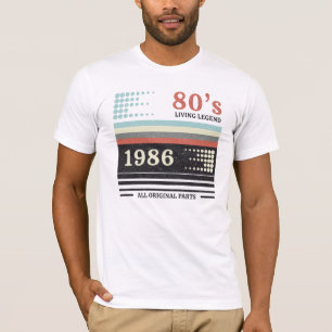 Vhs Cassete 1986 Limited Edition   Birthday Gift T-Shirt