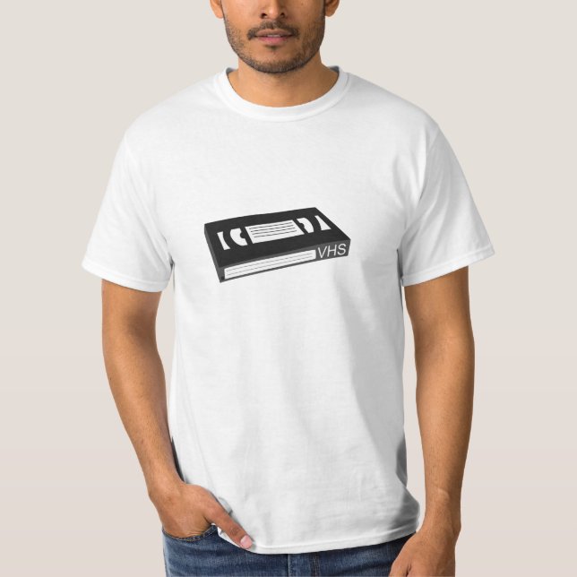 VHS Cassette Tape T-Shirt (Front)