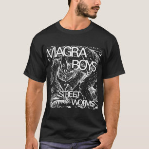 Viagra Boys Street Worms Post Punk Band Merch T-Shirt