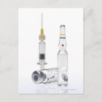 Vials containing medicine for injections and