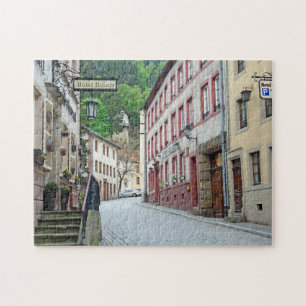 Vianden, Luxembourg street scene Jigsaw Puzzle