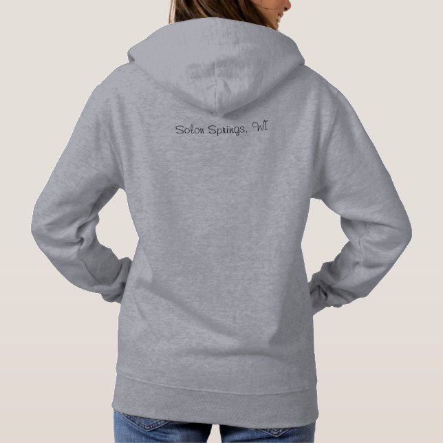Vibe and Flow Yoga Sweatshirt (Back)