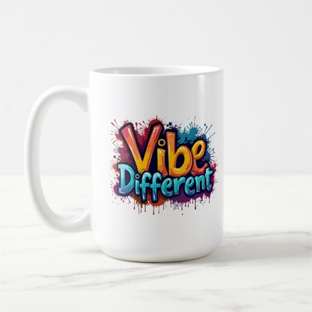 Vibe Different Coffee Mug (Left)