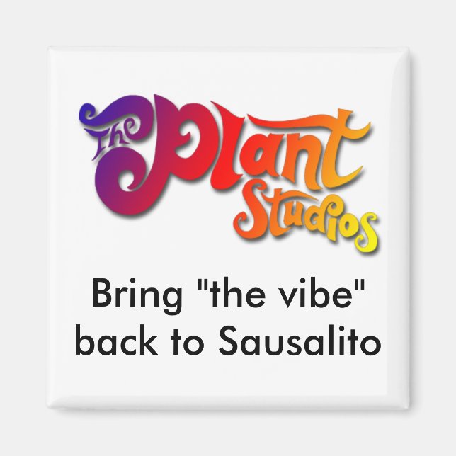 "vibe" magnet (Front)