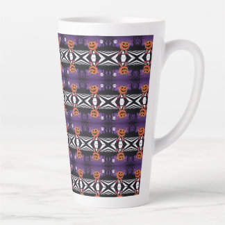 Vibe me Jack-o-lantern Long Sleeve Tshirt  Latte Mug