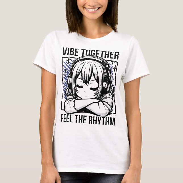 VIBE TOGETHER FEEL THE RHYTHM, Celestial Harmony T-Shirt (Front)