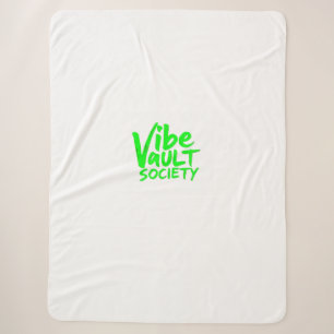 Vibe Vault Society Sherpa Blanket