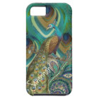 Vibe Vintage Damask Peacock Feathers