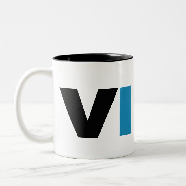 VIBE (white) mug (Left)