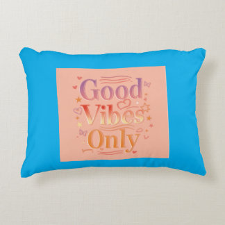 Vibes for a good day decorative cushion