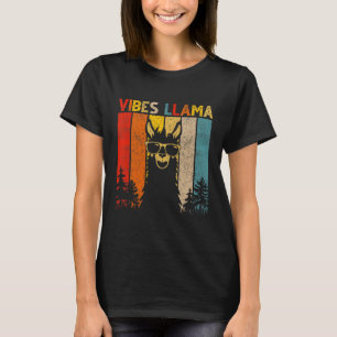 Vibes Llama Lover For Mens Womens T-Shirt