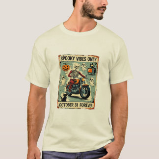 Vibes Only Halloween Vintage T-Shirt