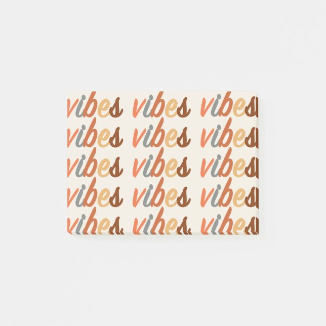 vibes post-it notes (Front)