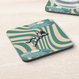 Vibing astronaut coaster