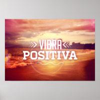 Vibra Positiva - positive vibe spanish text