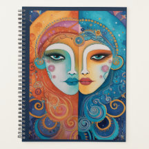 Vibrant 12 Month Undated Planner