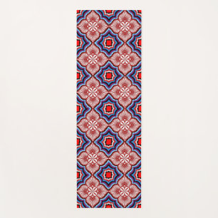 Vibrant 3D Colourful Digital Design Yoga Mat