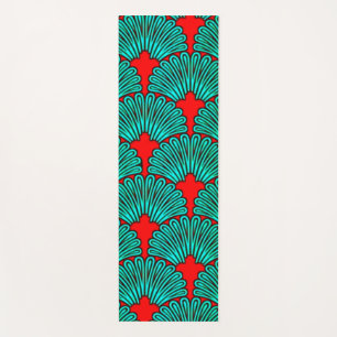 Vibrant 3D Colourful Digital Design Yoga Mat