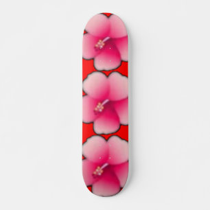 Vibrant 3D Digital Artwork Skateboard Deck