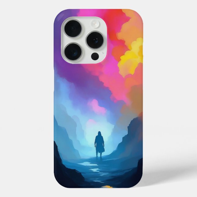  Vibrant Abstract Art Case-Mate iPhone Case (Back)