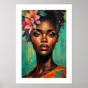 Vibrant Abstract Art Print 